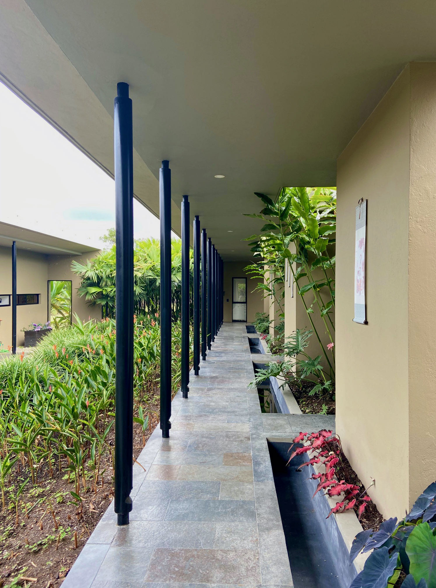 Guest bedroom towards the internal patio   Guest bedroom towards the internal patio